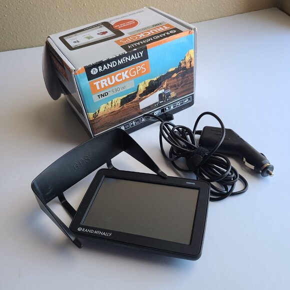 Rand Mcnally GPS Windshield Mount and Car Charger - Picture 5 of 5